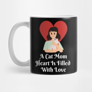 Purrfect Cat Mom Mug